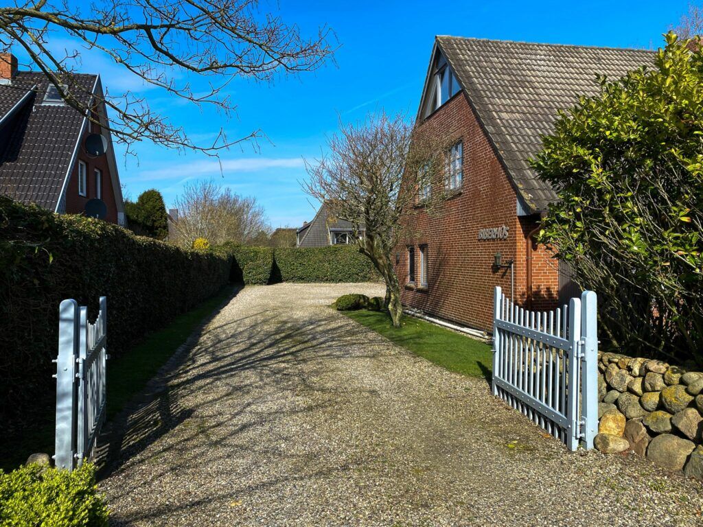 Auffahrt von Ferienwohnung Hörnum